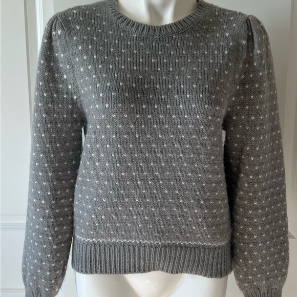 Ann Taylor Bird’s Eye Sweater Sz. M - Picture 6 of 9
